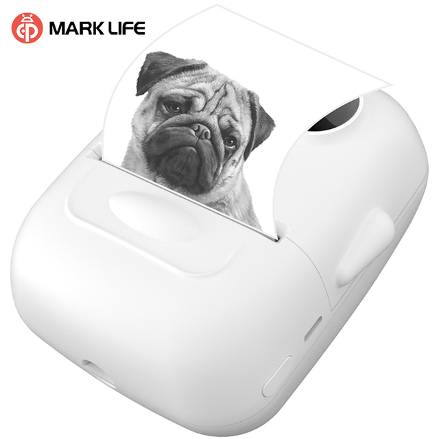 Consumer smart Shipping Handy Mini Without Ink Thermal Wireless Marklife Cheap Sticker Label Printer Machine For Price Name Tag
