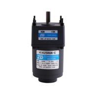 Moteur à engrenages de contrôle de vitesse d'induction réversible AC à angle droit monophasé 110v 220v Micro pour machine d'emballage de bande transporteuse