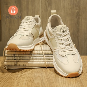 Hoogwaardige Originele Hardloopschoenen Op Maat Gemaakt Logo Zachte Zool Microfiber Lederen Unisex Wandelstijl Schoenen Heren Sneakers Voor Heren - Product Image 3