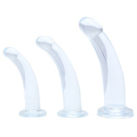 Plug anal transparent à ventouse, dilatateur, pour hommes et femmes, masturbateur réaliste à insertion postérieure, modèle pour usage gay