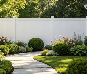 Pannello per Recinzione Decorativa <span class=keywords><strong>da</strong></span> <span class=keywords><strong>Giardino</strong></span> con Doghe Orizzontali 6x8 Piedi, Impermeabile e Anticorrosione, Facile <span class=keywords><strong>da</strong></span> Montare e Personalizzabile - Product Image 6