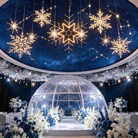 Support de centre de table élégant avec support de qualité supérieure pour la décoration de table de fête, de Noël et de réception de mariage