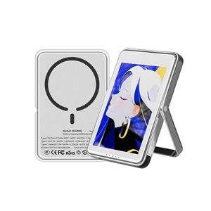 <span class=keywords><strong>Banco</strong></span> <span class=keywords><strong>de</strong></span> Energía con Pantalla E-Ink <span class=keywords><strong>de</strong></span> 3.87 Pulgadas, Resolución 480x800px, Carga Magnética Inalámbrica, 5000mAh - Product Image 1