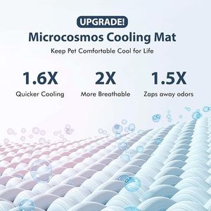 Tapis rafraîchissant pour animaux de compagnie, haute absorption, imperméable, doux, écologique, pour chiens, été, extérieur, siège de voiture, lit - Product Image 2