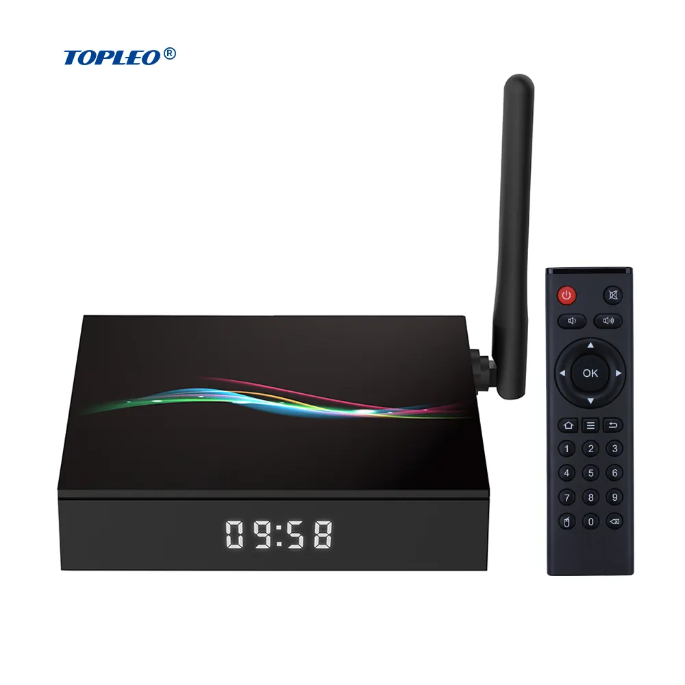 Topleo tv box 1000M Android 11 5G Wifi Set Top Box streaming voice control BT 5.0 tx super 8k smart tv box
