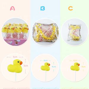 Sıcak satış lolipop sarı ördek lolipop şeker hayvan şekli sert şeker - Product Image 4