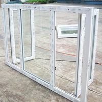Proveedor ODM/OEM, Ventana Abatible de PVC Estilo Francés para Cocina Moderna, Insonorizada, con Certificación Energy Star, Venta al Por Mayor