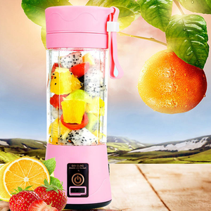 เครื่องปั่นน้ำผลไม้พกพาขนาดเล็กแบบพลาสติก สำหรับใช้ในเชิงพาณิชย์และในบ้าน - Product Image 1