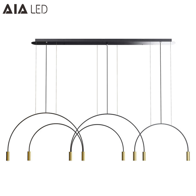 Decoration Modern Minimalist Chandelier Restaurant Personality bar Aisle Clothing Store Pendant Lamps Pendant Light