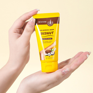 MOOYAM Crema Depilatoria Naturale al Cocco per Pelli Sensibili, Corpo e Viso, Delicata e Indolore, Adatta a Tutti i Tipi di Pelle - Product Image 3