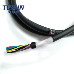 Cung Cấp Ce Chứng Nhận TRVV/HF-YY Cao Linh Hoạt Cáp Điện 9x0.25mm2 Cho Kéo Chuỗi Cáp Khay - Product Image 5