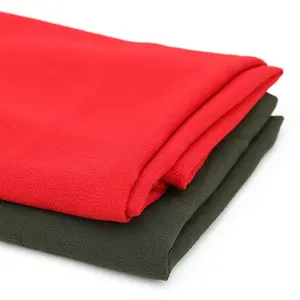 ผ้าเครปผ้าชีฟองระดับพรีเมียมผ้า95% 5% โพลีเอสเตอร์เนื้อนุ่มสแปนเด็กซ์ดีไซน์สั่งทำ