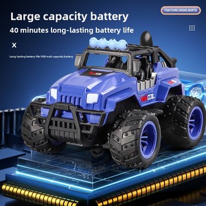 Coche de Escalada RC 4x4 Rosa Eléctrico Todoterreno con Control Remoto, Cargador Incluido, Alcance de 30m, Juguete <span class=keywords><strong>para</strong></span> Niñas, Regalo de Cumpleaños <span class=keywords><strong>para</strong></span> Exteriores - Product Image 4