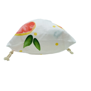 Sac à cordon en toile de coton de petite taille, promotionnel, écologique, avec sublimation couleur intégrale - Product Image 4