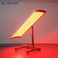 Panel Terapi Cahaya Merah 1300W 4800 LED dengan Dudukan Angkat yang Dapat Disesuaikan Rotasi 360 untuk Penggunaan di Gym, Salon Kecantikan, dan Komersial