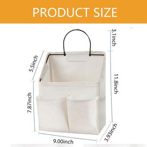 Organisateur pliable robuste à suspendre sur la porte avec poches pour le rangement et l'organisation à domicile - Product Image 2