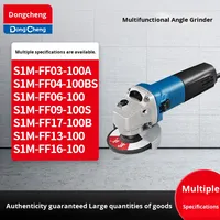 Meuleuse d'angle électrique à vitesse réglable de qualité industrielle avec moteur à balais, 220V, garantie 1 an