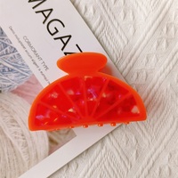 MIO Nouveau Mignon Fruit Acétate Pince À Cheveux Rouge Orange Tomate Forme Griffe Clip À La Main Pinces À Cheveux Femmes Cheveux Accessoires