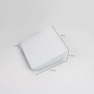 Golden Light Dental Dustproof Box 15.5cm x 15cm x 6.5cm Plastic Cover For Grinding <b>Sandblasting</b> With Led - Product Image 1