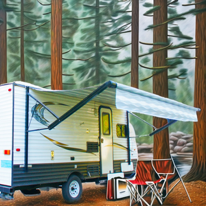 <span class=keywords><strong>Auvent</strong></span> de <span class=keywords><strong>caravane</strong></span> extérieur rétractable motorisé modulaire à déroulement latéral de style américain, durable, en aluminium, imperméable, pour camping-car - Product Image 2