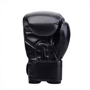 Gants de boxe noirs à doigts entiers, gants d'arts martiaux pour l'entraînement, gants de sac de frappe pour la pratique de la boxe - Product Image 3