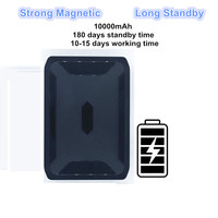 2G Leistungsstarker Magnet Entfernbarer Alarm 10000mAh Magnete Fahrzeug-GPS-Ortungsgerät Lange Standby-Zeit Tracker Rastreador GPS