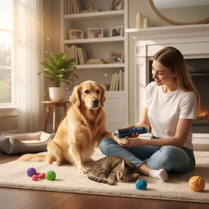 Nouvelle lime à ongles pour animaux de compagnie alimentée par batterie avec lumière LED, capuchon <span class=keywords><strong>anti</strong></span>-poussière et réglage à 7 vitesses pour les ongles des chats et des chiens - Product Image 6
