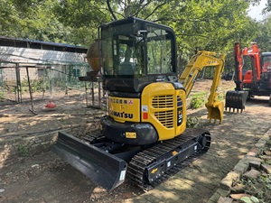 Mini-excavatrice sur chenilles Komatsu PC35 d'occasion, certifiée CE et EPA, chenilles rétractables, système hydraulique stable, prête à l'exportation - Product Image 5