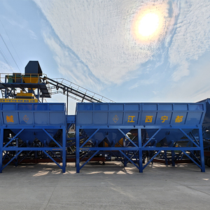 Mới tự động hàng loạt Trọng lượng máy định lượng xây dựng PND 1600 Ba rầy điện di động trạm trộn bê tông máy - Product Image 6