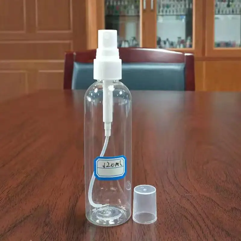 Upside Down Bottle Body Wash Bottle 4Oz 120Ml plastic perfume elegant fragrance spray bottle