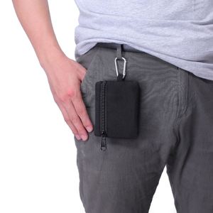 Outdoor Canvas Tactical Pack Waist Belt Bag Pack with Clip Small Zipper Tool Bag - Product Image 4