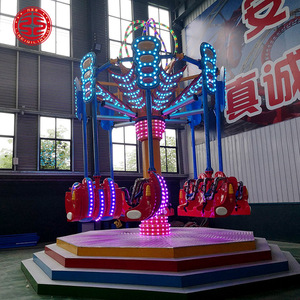 Manège <span class=keywords><strong>Luna</strong></span> <span class=keywords><strong>Park</strong></span> pour enfants, jeux à monnayeur pour adultes, remorque de jeux de fête foraine, manèges à sensations fortes en PRV, manèges Air Shot à vendre - Product Image 1