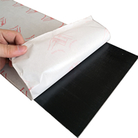 Vinyle de PVC de 2mm 3mm parquetant le dos sec ou auto-adhésif LVT pour d'intérieur