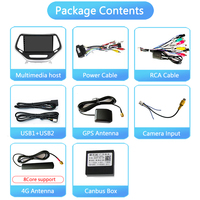 Autoradio multimédia vidéo GPS Android DSP 2din pour Jeep Cherokee 5 KL 2014-2018, 1 an de garantie