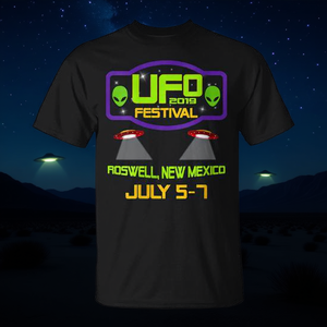 Camiseta del Festival Ufo 2019 de Roswell, Nuevo México, camiseta del evento de conspiración alienígena - Product Image 3