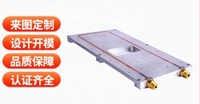 PABREAK Plaque froide ultra-mince en aluminium avec tube en cuivre, dissipateur thermique IGBT, refroidisseur liquide de batterie pour échange de chaleur industriel