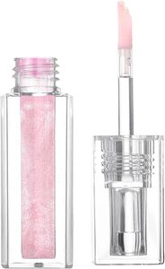 Pink Unique Lip <b>Gloss</b> Packaging Tubes 3.5ML Screw Cap Heart Shape Containers with Tint Glaze for Lipstick and Cosmetic Use - Product Image 2