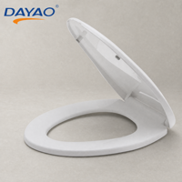 Siège de toilette intelligent avec bidet électrique, chauffage thermostatique, couvercle en plastique, veilleuse, fermeture douce, charnière à dégagement rapide, pour salle de bain