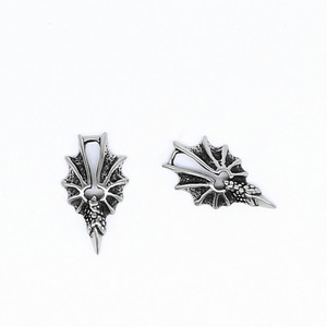 Perles entretoises Yunnique en acier inoxydable, forme irrégulière griffe de dragon, pour la fabrication de colliers, procédé de moulage vieilli vintage - Product Image 5
