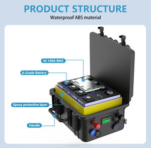 CERRNSSポータブル防水ボートバッテリー12V100Ah 24V 36V 48V 150Ah200Ah太陽エネルギーエネルギーLifepo4リチウムイオンバッテリー - Product Image 6