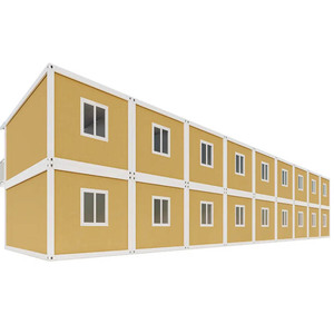 Maison conteneur détachable rectangulaire au design moderne, respirante, pour bureau ou résidence, avec installation sur site - Product Image 3