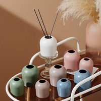 YBH décor nordique 140ml en céramique roseau diffuseur bouteille décor à la maison vide huile essentielle parfum bouteille bougie parfum accessoires
