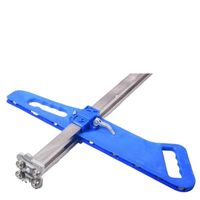 Machine de découpe de plaques de plâtre sans poussière pliable en acier inoxydable polyvalente pour la menuiserie, outils à main fabriqués en Chine