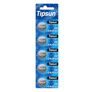 Pile bouton au lithium Tipsun <span class=keywords><strong>3V</strong></span> CR2032/CR2025/CR2016/CR1616/CR1620/CR1632/CR2430/CR2450/<span class=keywords><strong>CR2477</strong></span> en emballage blister - Product Image 6