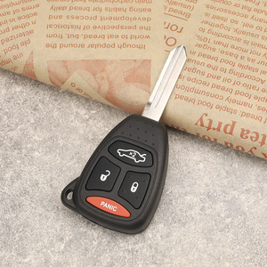 MS <span class=keywords><strong>3</strong></span> + 1 nút hoảng loạn điều khiển xe vỏ chìa khóa cho Chrysler xe thay thế trống Fob trường hợp tự động Uncut Blade Fob trường hợp - Product Image 6