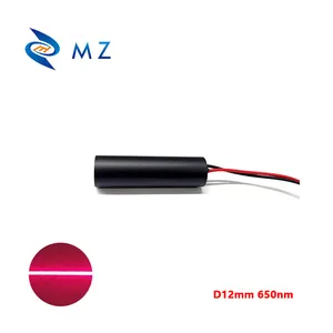 고성능 D12mm 650nm 100mw 수평한 측정을 위한 빨간 레이저 선 단위 산업 APC 드라이브