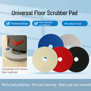 Bán sỉ biểu tượng tùy chỉnh thiết kế sàn đầy màu sắc đánh bóng làm sạch sàn miếng đệm máy <span class=keywords><strong>melamine</strong></span> bọt - Product Image 4