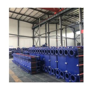 Intercambiador de calor de carcasa de titanio industrial Resistencia a la corrosión de placa soldada de semi soldadura desmontable para planta de fabricación - Product Image 4