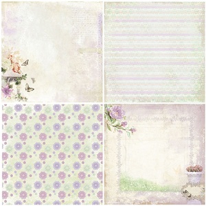 Venta directa de fábrica, 24 hojas de papel para álbum de recortes de 6 "x 6" - Product Image 4