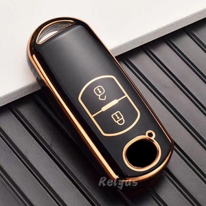 Funda de llave de diseño personalizado de alta calidad, funda de Tpu para llave de coche para Mazda 2 3 6 Bl Bm Gj Atenza Axela Demio <span class=keywords><strong>Cx3</strong></span> Cx5 1 Cx7 Cx9 Mx5 - Product Image 6